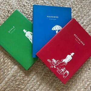 Kate Spade Book Set- Style, Manners, Occasions